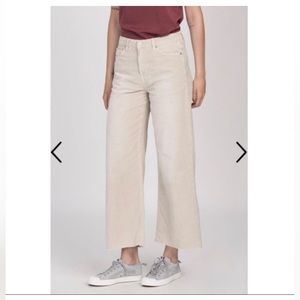 The Cords and Co Sofia corduroy wide leg pants E005